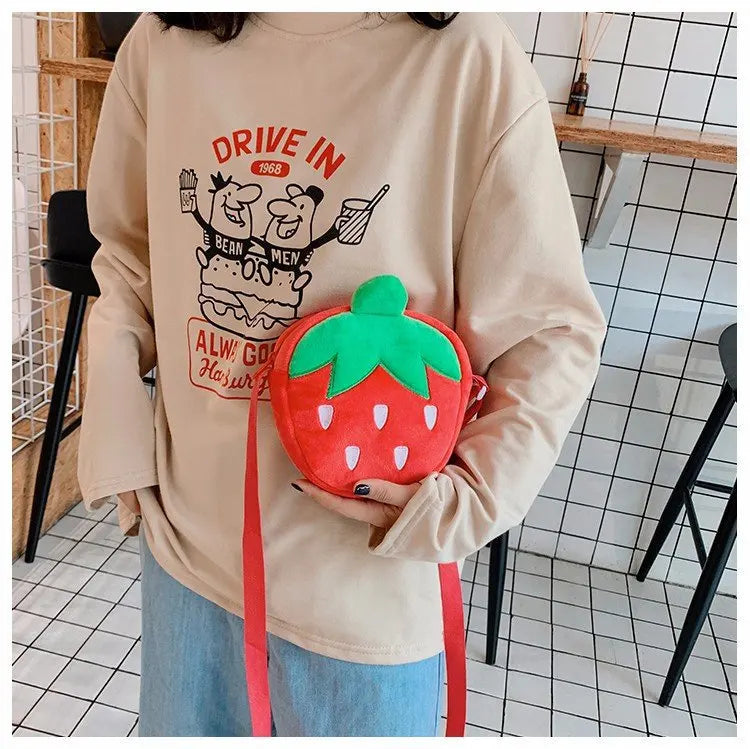 Cute Plush Baby Girls Coin Purse Handbags | Adorable Winter Bags