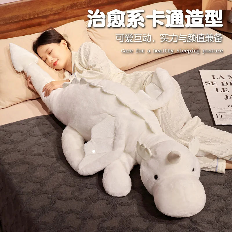 Giant Unicorn Plush Pillow | Soft Stuffed Dinosaur Hug Toys