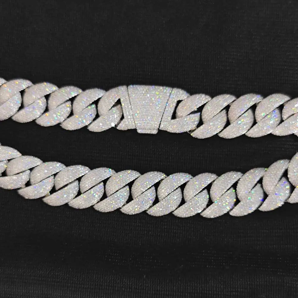 Luxury 24mm Diamond Chain Necklace | Iced Out Hip Hop Style