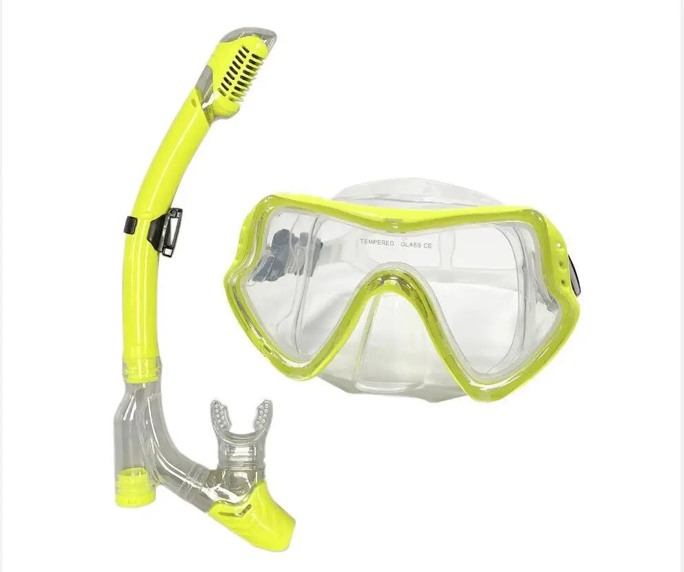 Professional Snorkel Diving Mask | Easy Breathing Goggles Set