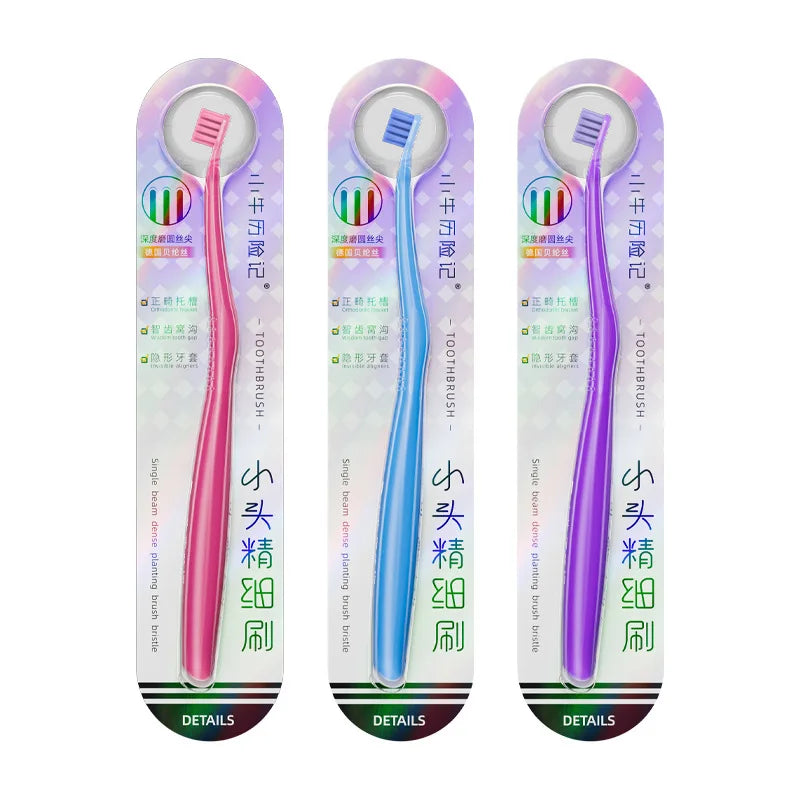 Small Interdental Brushes for Deep Cleaning Between Teeth