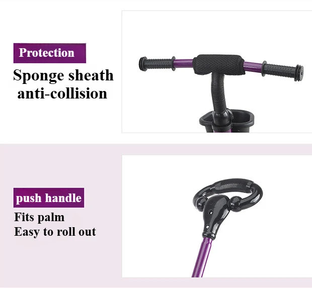 2 in 1 Toddler Tricycle | Adjustable Kids Trike with Storage