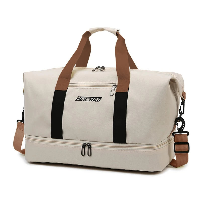 Large-Capacity Travel Bag | Waterproof Sports Fitness Luggage