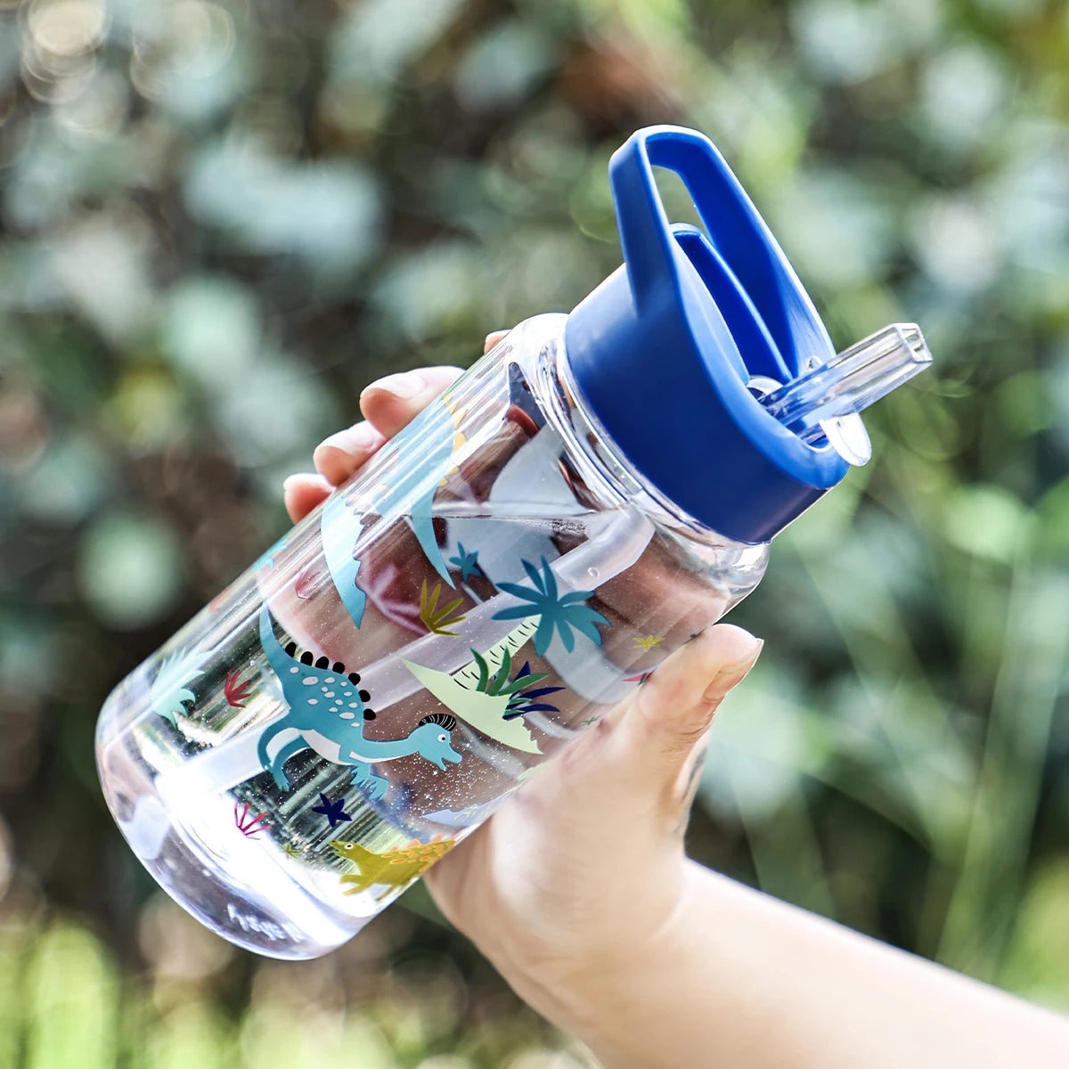 Cute Dinosaur Ice Cream Water Bottle | Portable and Fun for Outdoors