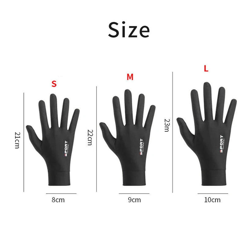Ultra Thin Outdoor Sports Gloves | Non-Slip Cycling & Fishing Gloves