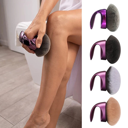 Brocha de maquillaje corporal extragrande para una aplicación perfecta del autobronceador