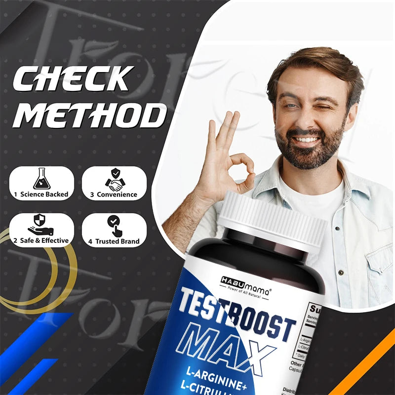 100 Tablets Essential Male Health Supplement for Enhanced Drive