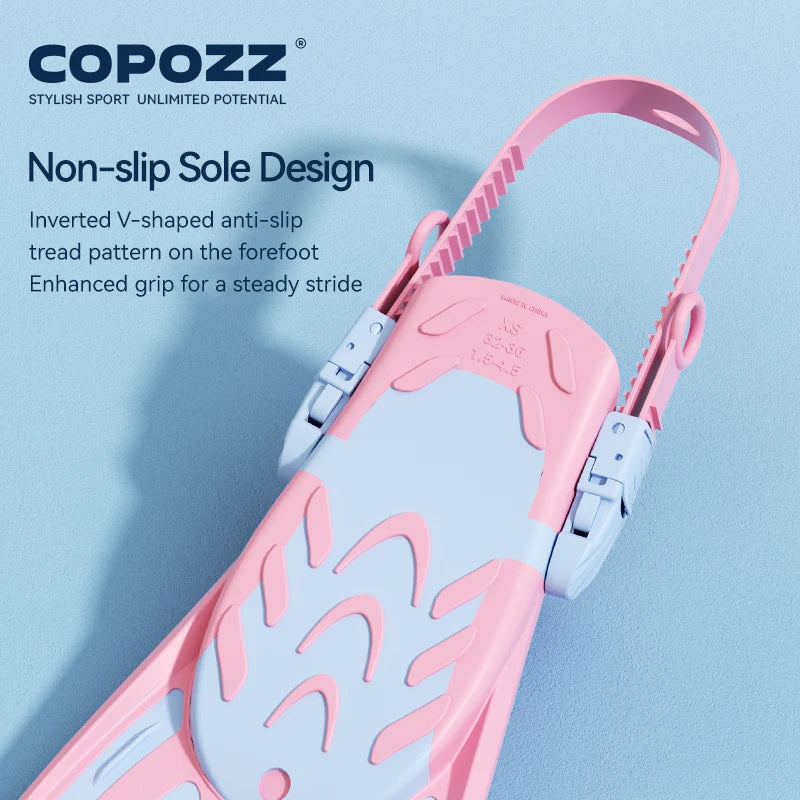 Adjustable Length Snorkel Fins for Kids | Diving Fins for Water Fun