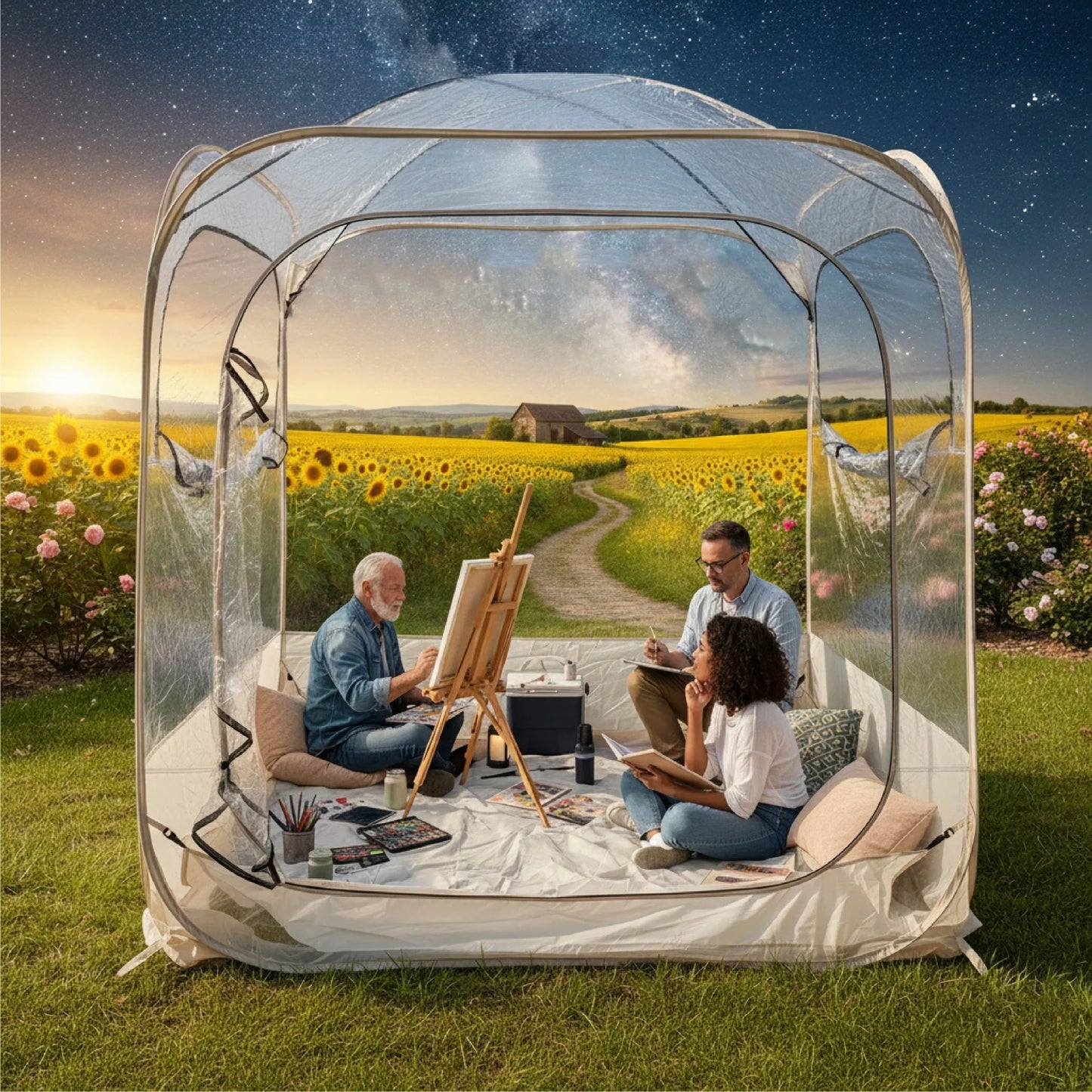 Portable Pop-Up Bubble Tent | Windproof Outdoor Shelter