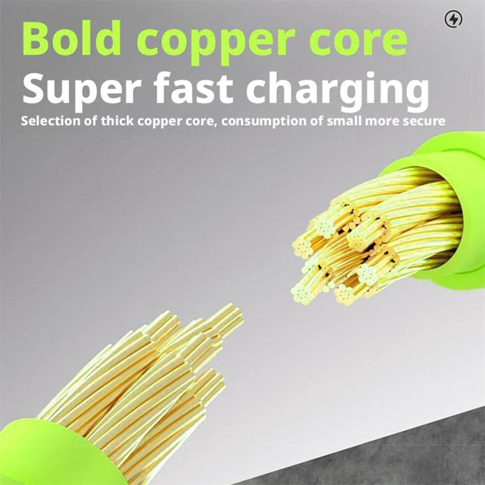 100W USB Type C Cable | Fast Charging Data Cord with LED Display