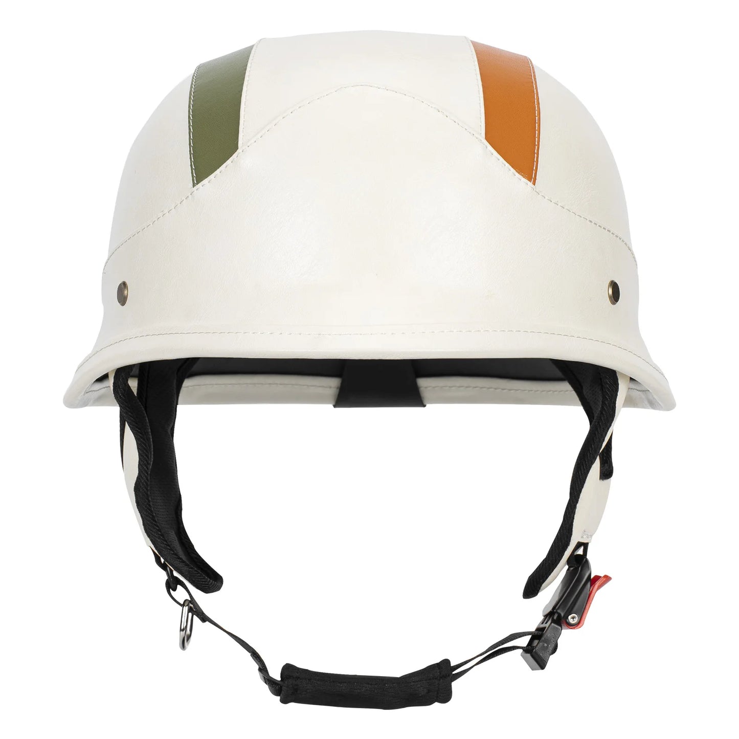Vintage Half Face Motorcycle Helmet | Retro Scooter Safety Gear