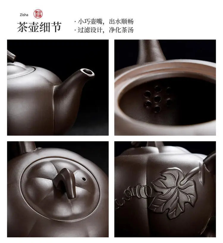 Handmade Yixing Clay Teapot | Perfect Tea Maker for Kung Fu Tea