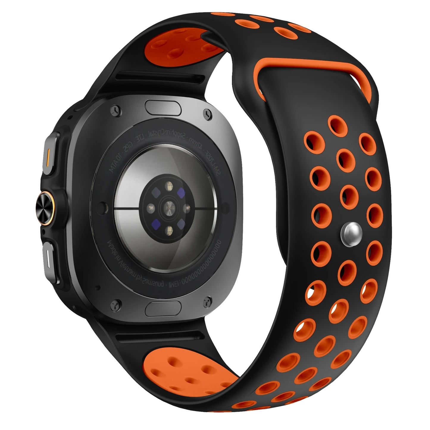 Two-Tone Silicone Watch Strap | Stylish Replacement Band