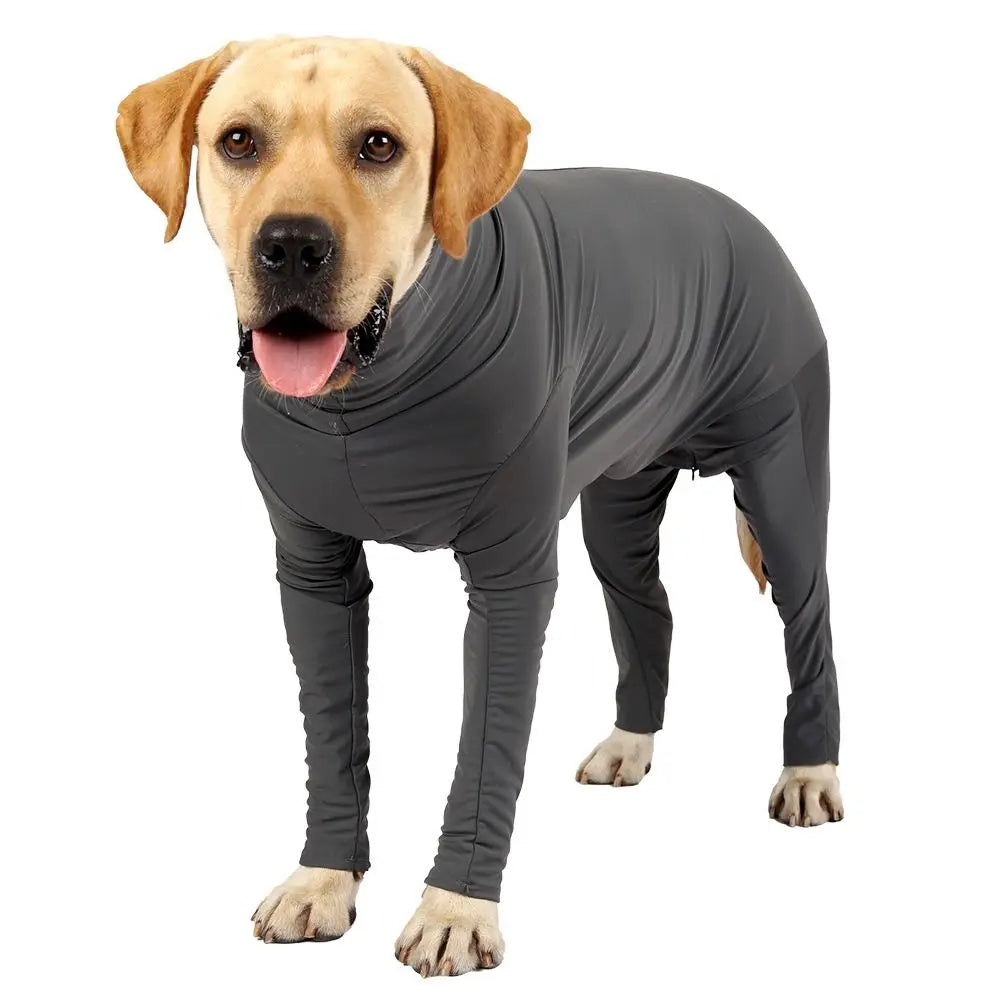Comfortable Long-Sleeved Dog Jumpsuit | Soft Anti-Shedding Pajamas