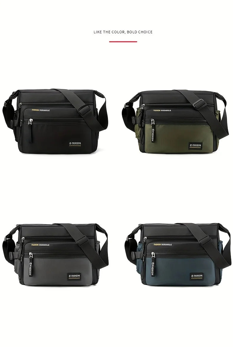 Multifunctional Waterproof Crossbody Bag for Men | Stylish & Durable