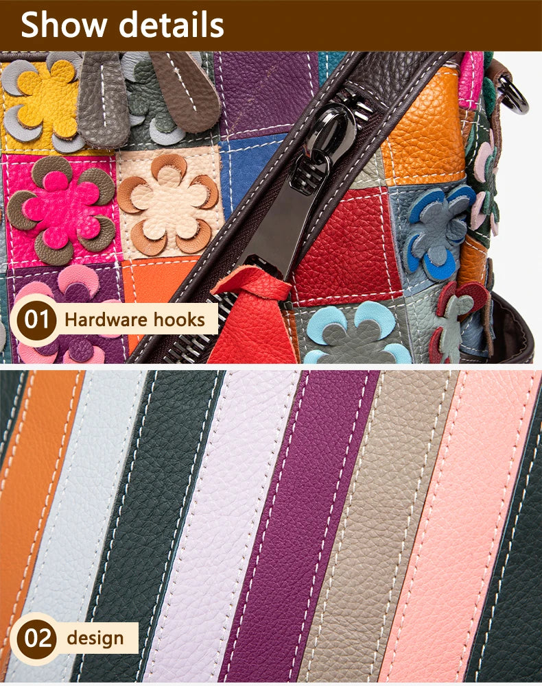 Stylish Leather Travel Backpack for Women | Versatile & Chic