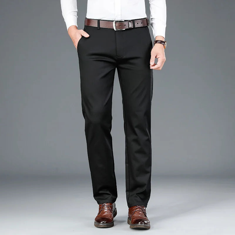 Men's Bamboo Fiber Casual Pants | Stylish Stretch Trousers