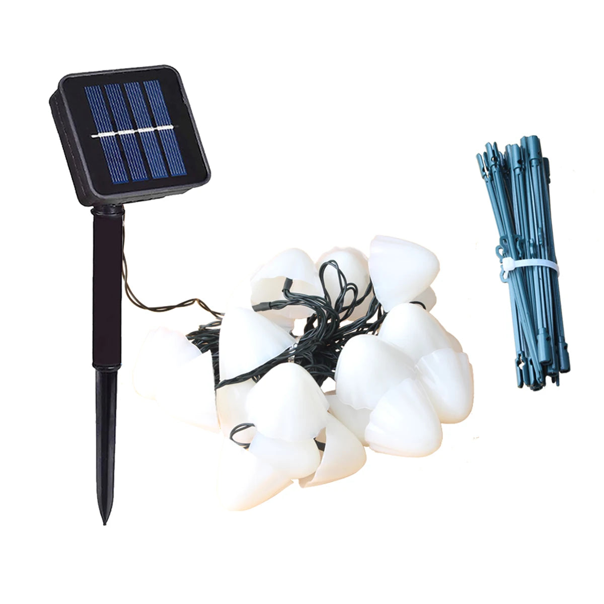 LED Solar Garden Fairy Lights | Outdoor Decorative Mushroom Lights