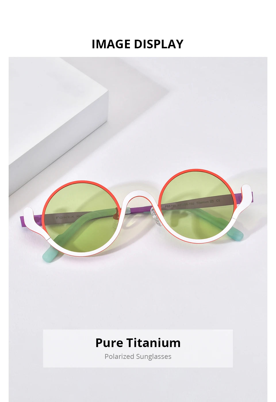 Stylish Vintage Round Polarized Sunglasses for Men & Women