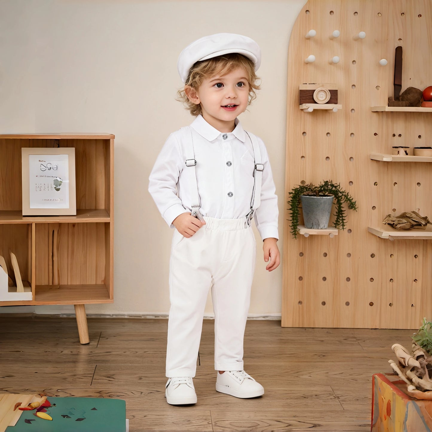 Elegant Baby Infant Baptism Suit for Boys | Toddler Formal Wear
