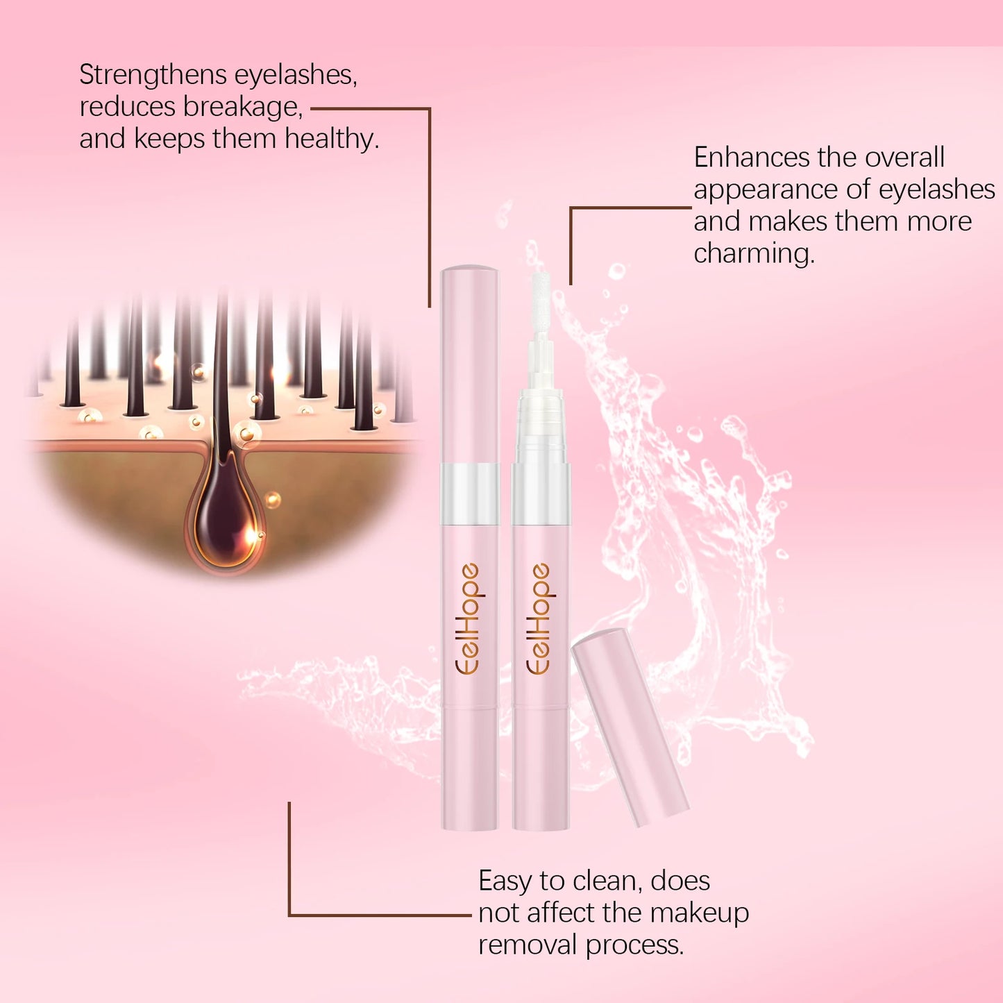 Gentle Eyelash Care Serum | Nourishing & Moisturizing Essence
