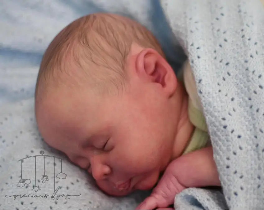 19-Inch Reborn Doll Kit | DIY Doll Parts with 3D Painted Skin