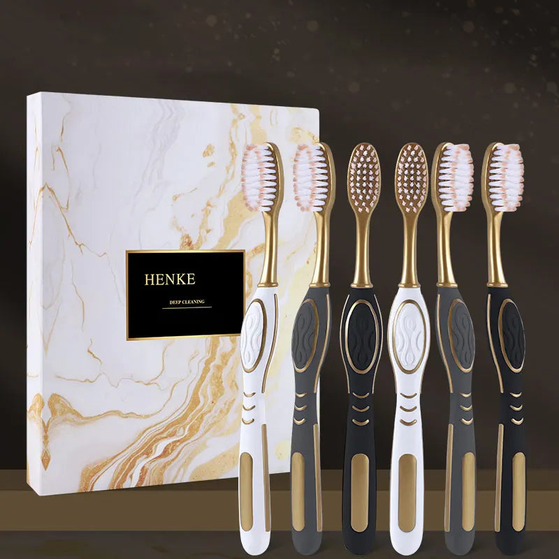 Ultra-Fine Soft Bristle Toothbrush Set | Efficient Oral Cleaning