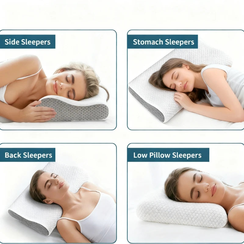 Adjustable Cooling Pillow for Neck & Shoulder | Comfort for Sleepers