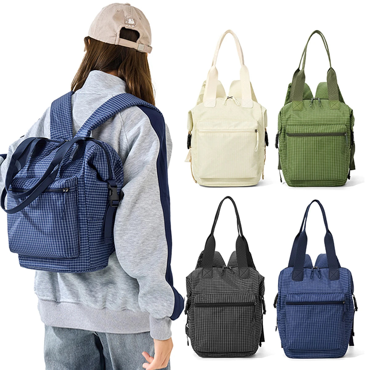 Lightweight Large-Capacity Baby Mommy Bag | Stylish Backpack