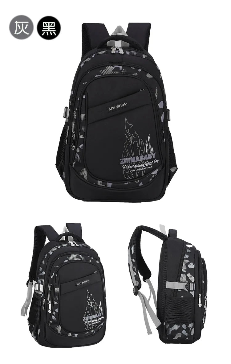 Waterproof Lightweight School Backpack for Kids | Large Capacity
