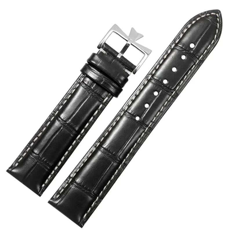 Genuine Leather Watch Band | Stylish Replacement Straps