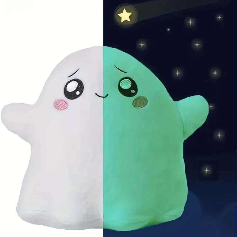 Ghost Doll Glow in The Dark Plush Toy | Super Soft Halloween Gift