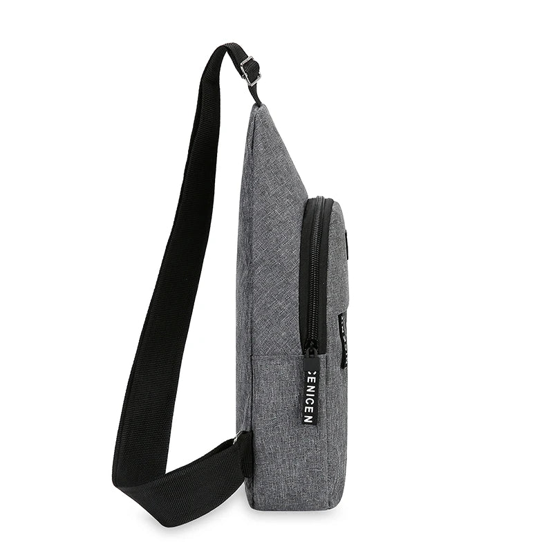 Men's One Shoulder Crossbody Bag | Large Capacity Leisure Bag
