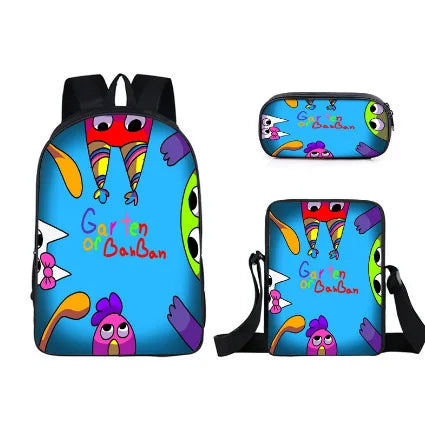 Stylish Garden Game Backpack | Versatile Student Shoulder Bag
