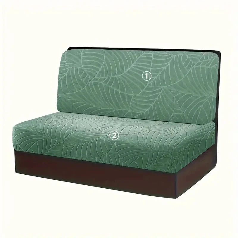 Stretch RV Dinette Cushion Covers | Elastic Slipcover Set