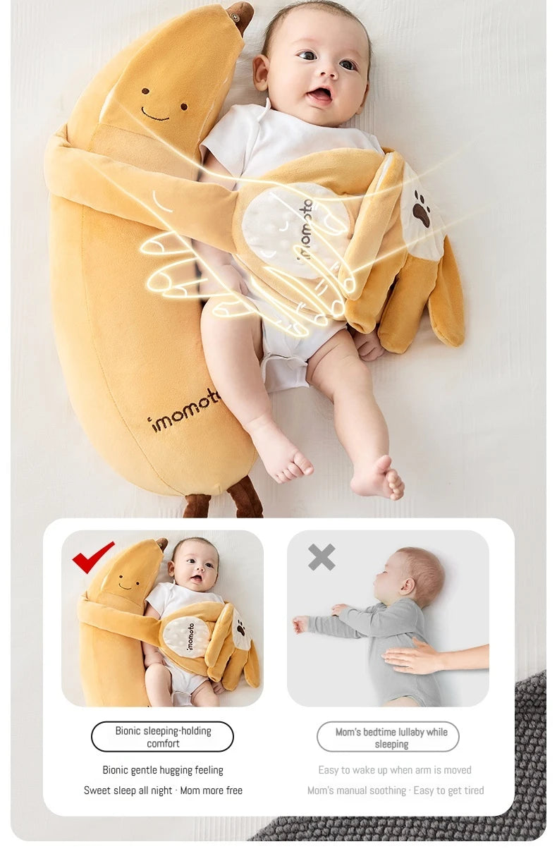Baby Soothing Plush Toy | Anti-Startle Sleep Aid Doll