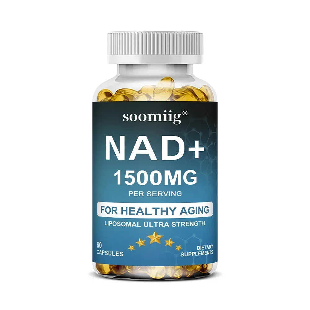 NAD+ 1500mg Capsules for Cellular Energy & Healthy Aging