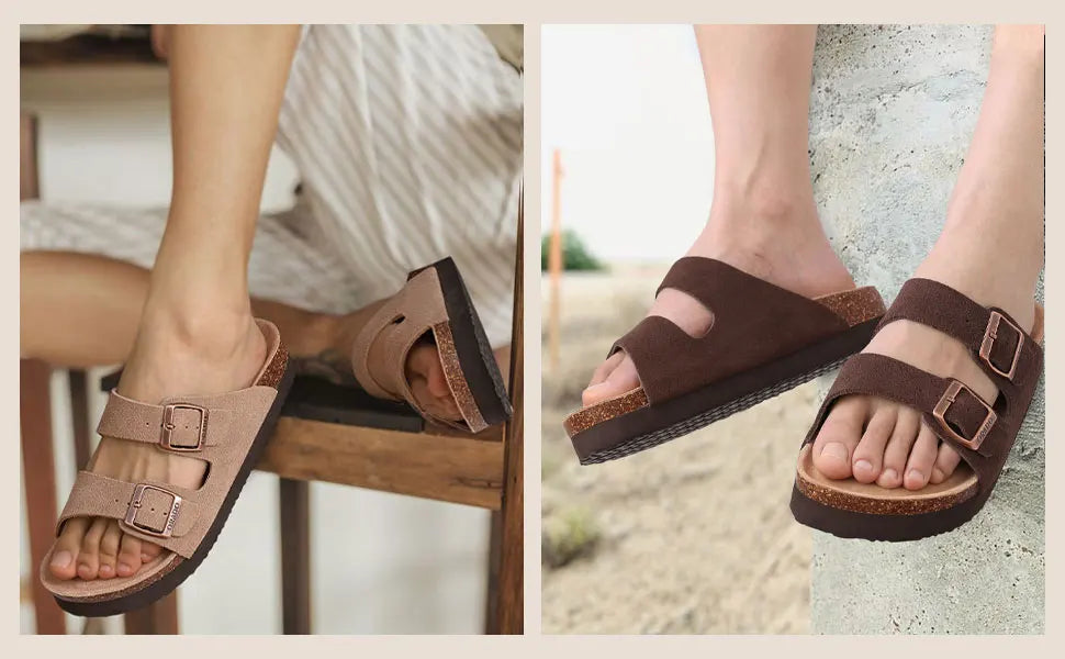 Comfortable Suede Clogs & Slippers for Men and Women | Stylish & Slip-Resistant