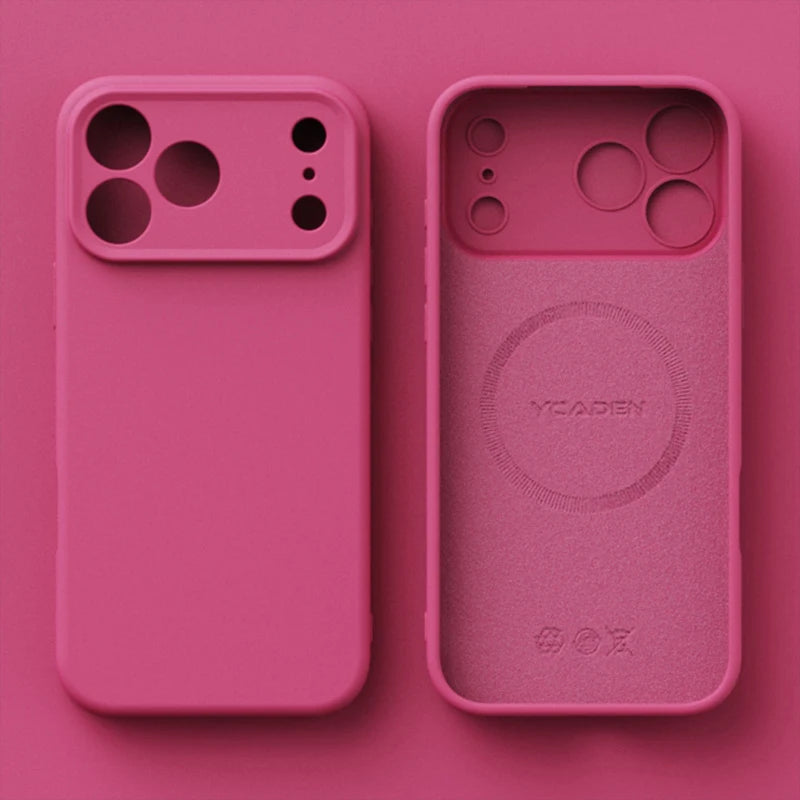 Silicone Magnetic Phone Case for iPhone | Shockproof & Sleek