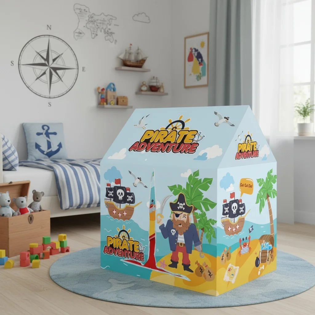 Children's Fun Toy Castle Tent | Portable Playhouse for Kids