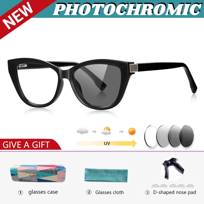 Stylish Cat's Eye Women's Anti-Blue Light Reading Glasses