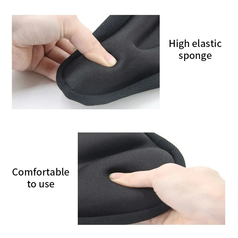 3D Soft Bike Seat Cover | Breathable Cushion for Comfort