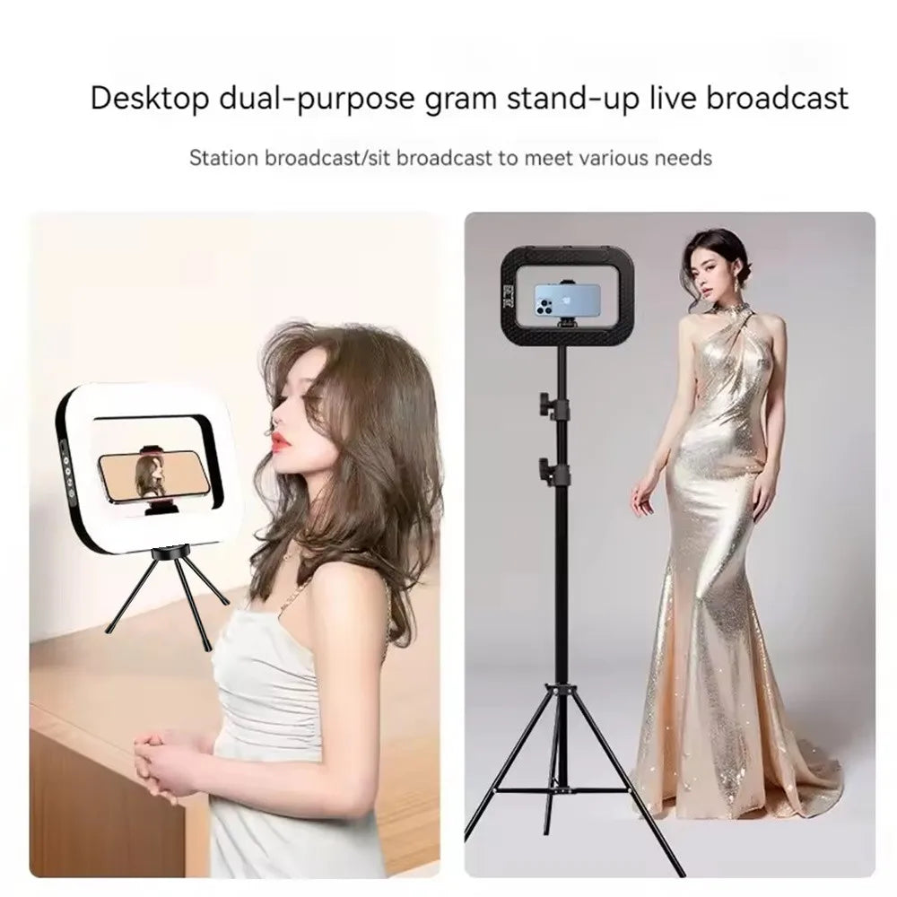 Portable Handheld LED Ring Light | Perfect for Live Streaming