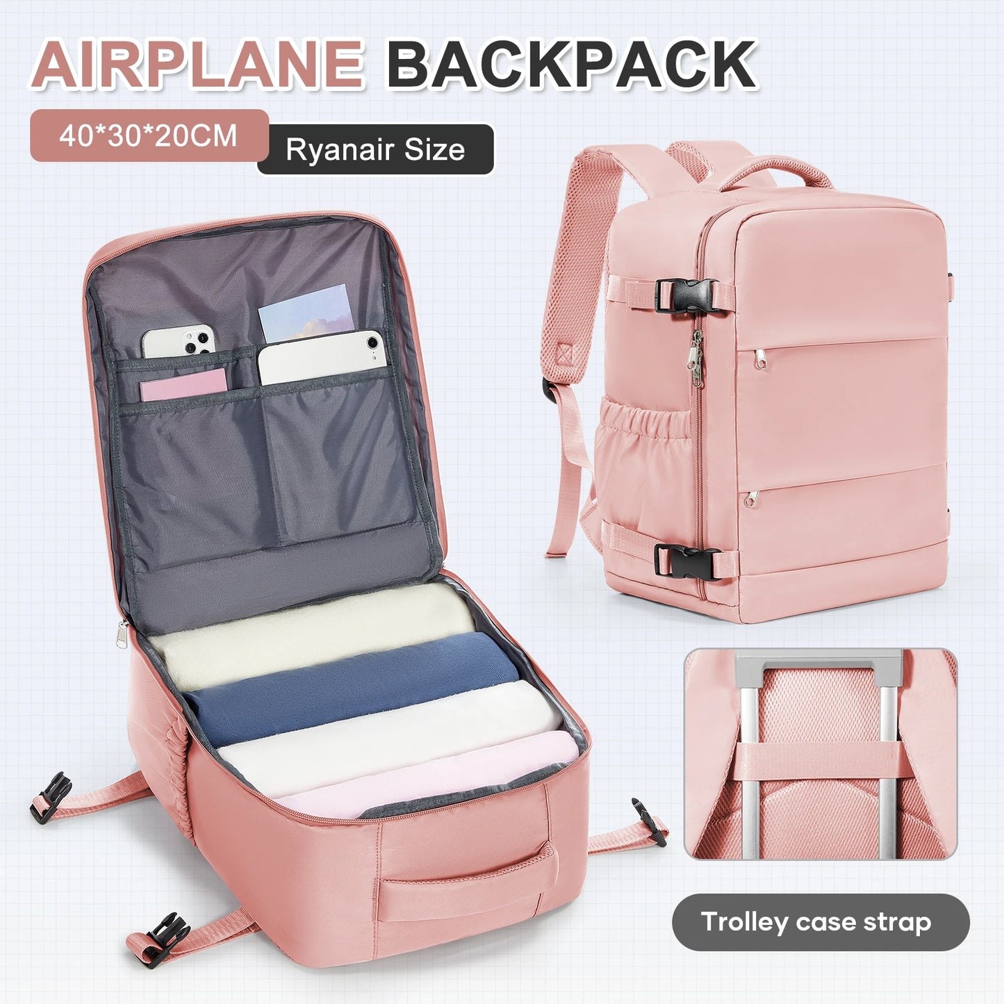 Versatile Cabin Backpack for Travel & Leisure | Unisex Design