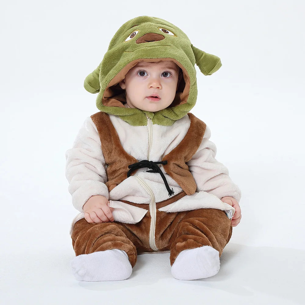 Cute Anime Onesies for Kids | Soft Flannel Pajamas