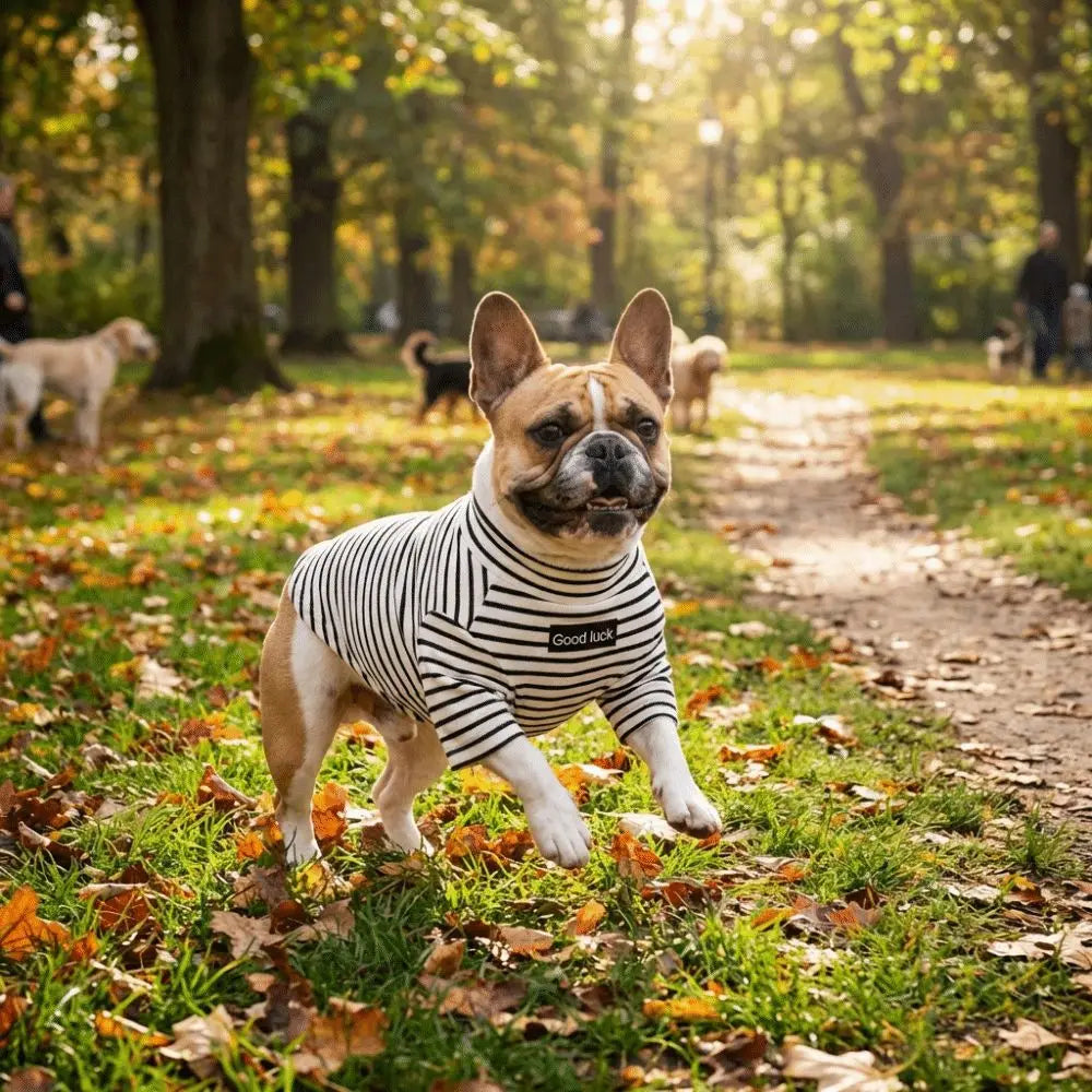 Thermal Dog Sweater | Soft and Warm Striped Pet Clothing