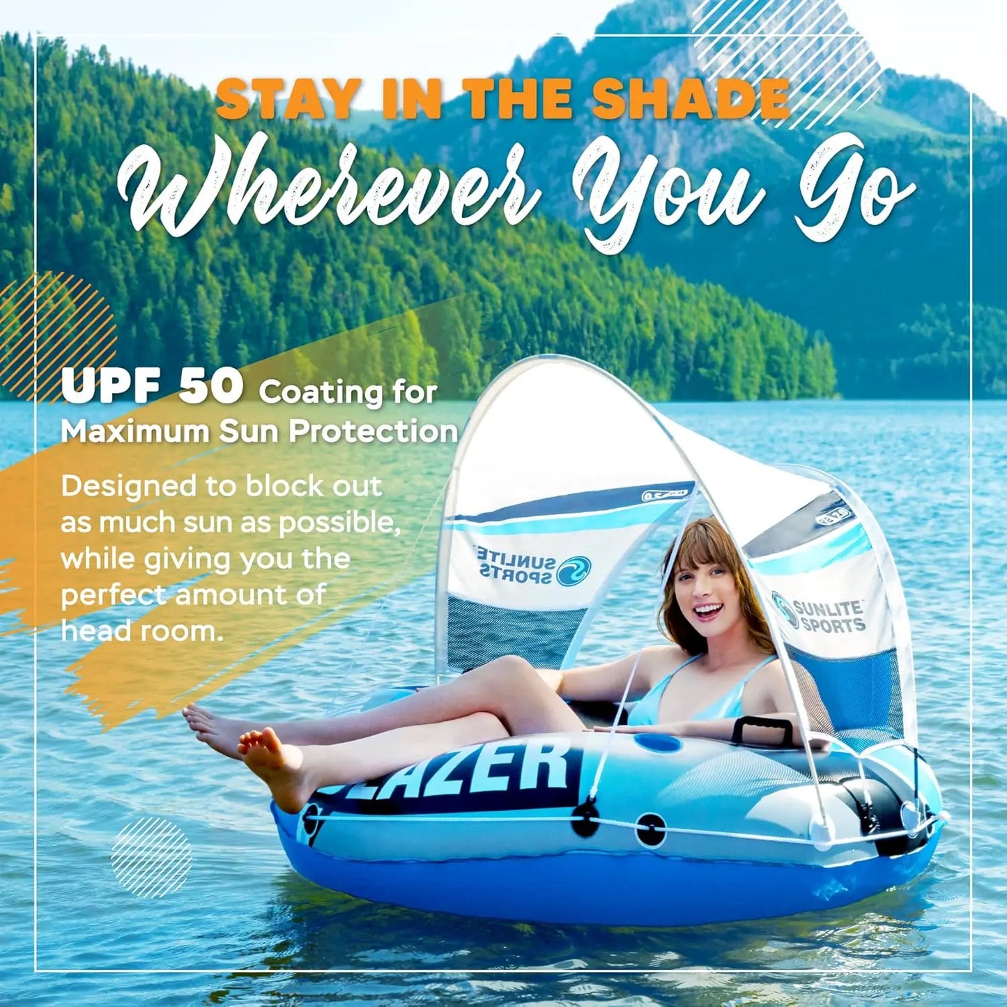 Premium Heavy Duty Inflatable River Tube for Ultimate Water Fun