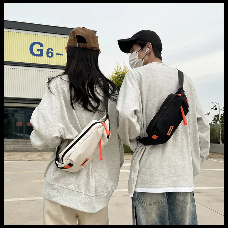 Versatile Chest Bag for Casual Wear | Large Capacity Crossbody Bag