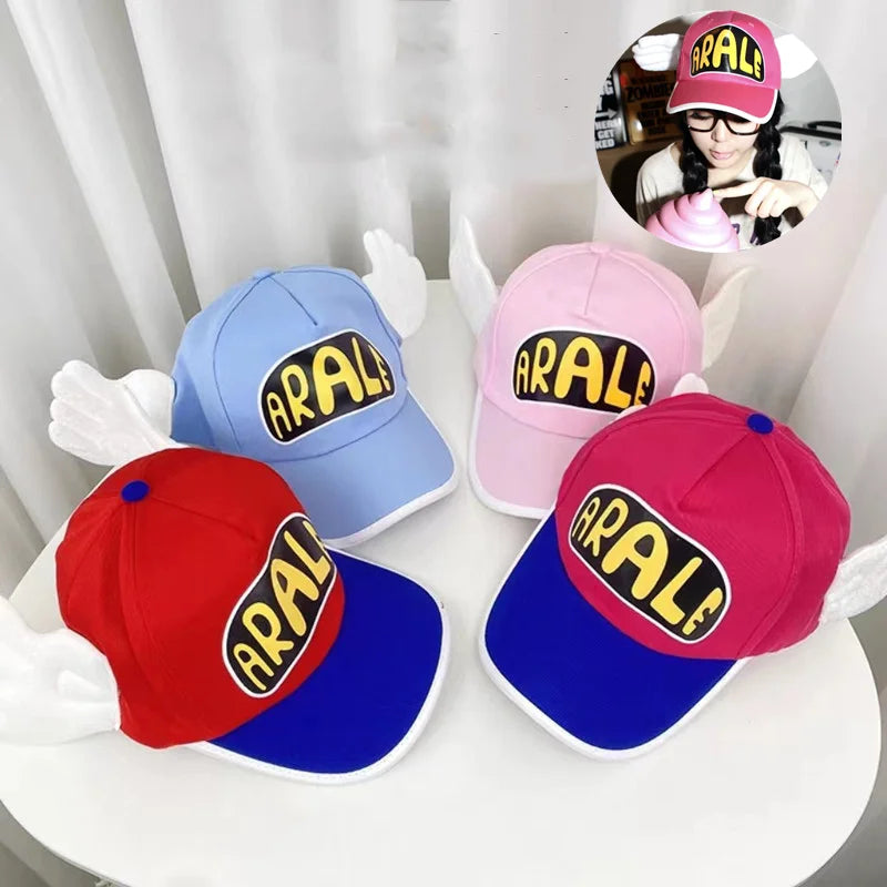 Cute Sunshade Hat with Angel Wings | Unisex Adjustable Baseball Cap