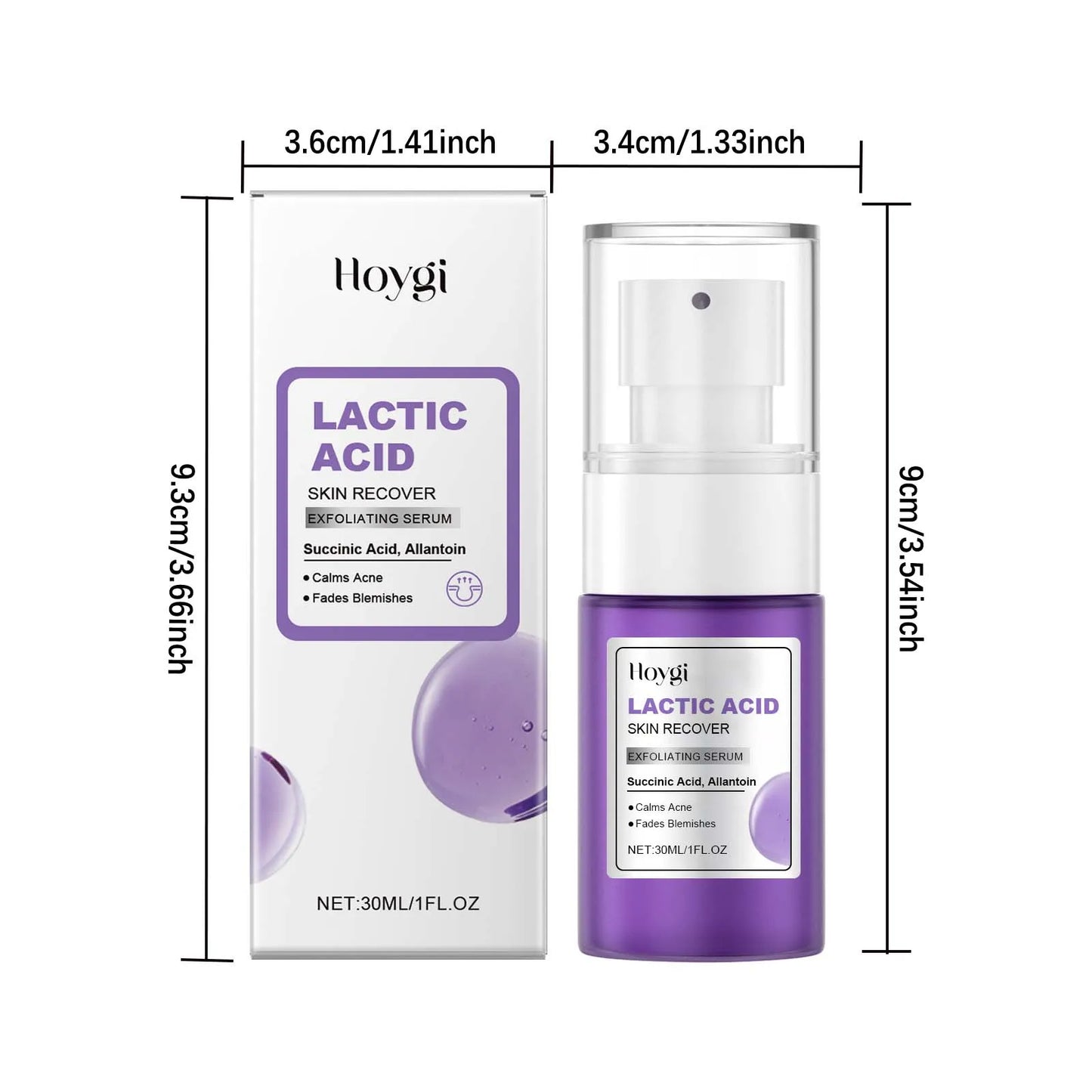 Exfoliating Serum for Clear Skin | Brighten, Reduce Acne & Hydrate